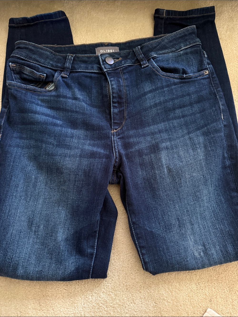 DL1961 Women’s Indigo Stretch Skinny Jeans